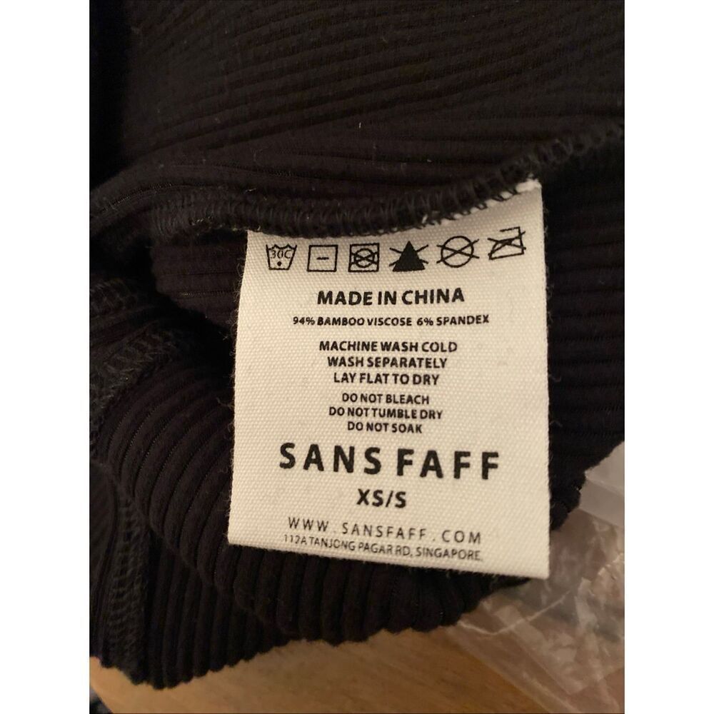 Sans Faff KATE HALTER DRESS Kate Halter Ribbed MIDI Dress Size XS/S - Picture 7 of 9